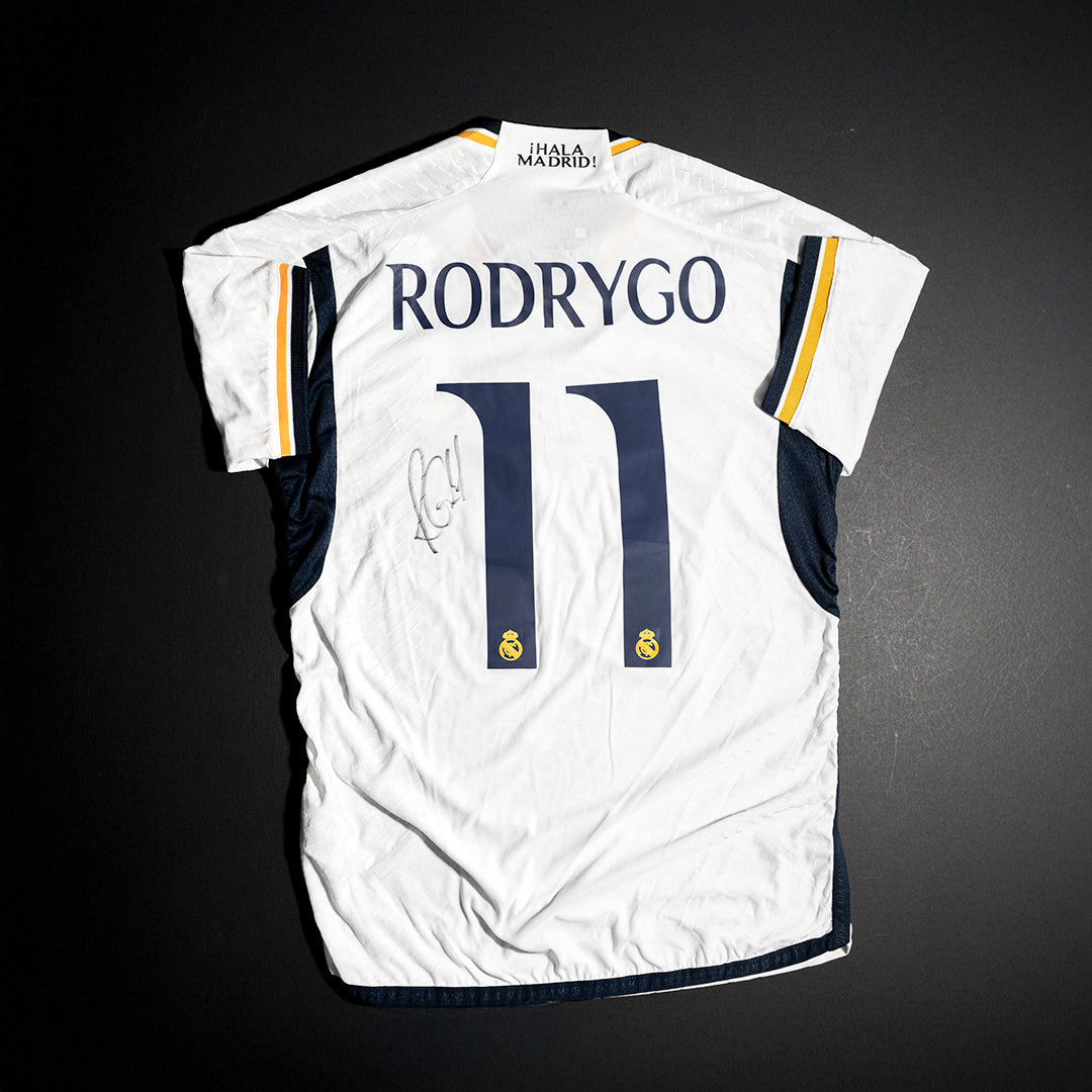 Jersey Firmado Rodrygo - Real Madrid